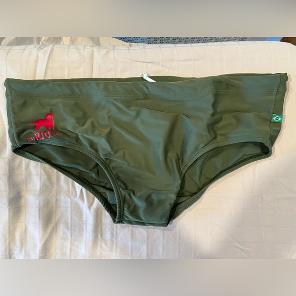 Other - Ca-RIO-ca men’s sunga swim brief with logo size Large